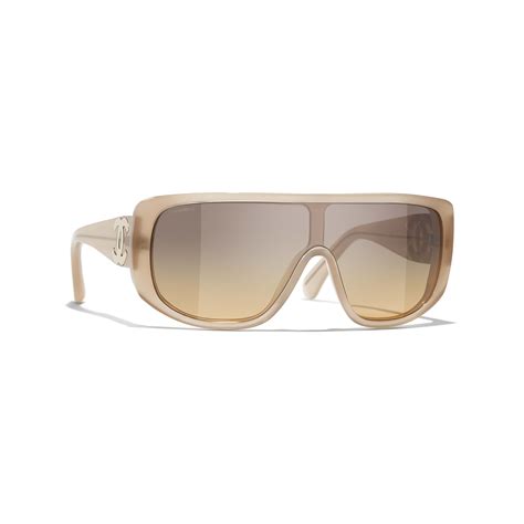 shield vintage chanel sunglasses|Chanel shield sunglasses 2022.